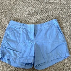 Light blue chino shorts